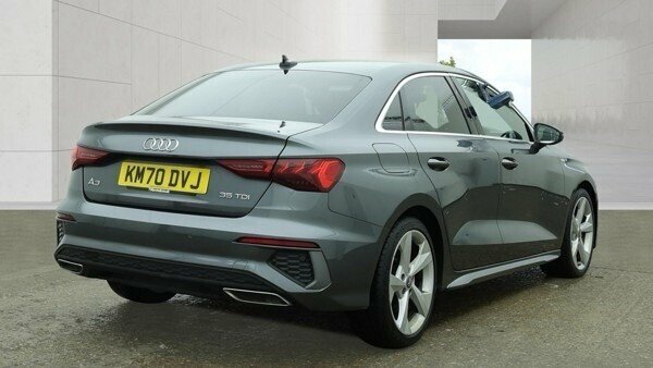 Audi A3 Tdi 35 S Line KM70DVJ Grey #4