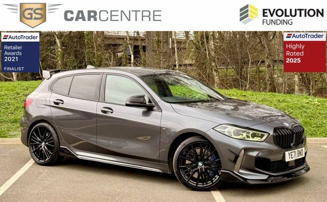 BMW 1 Series Hatchback YE71BWD Grey
