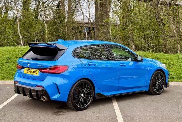 BMW 1 Series Hatchback YB70WMC Blue #4