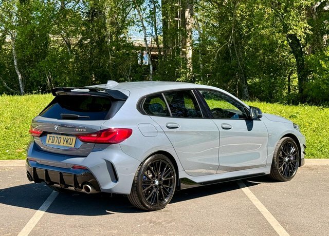BMW 1 Series Hatchback FD70YKU Grey #4