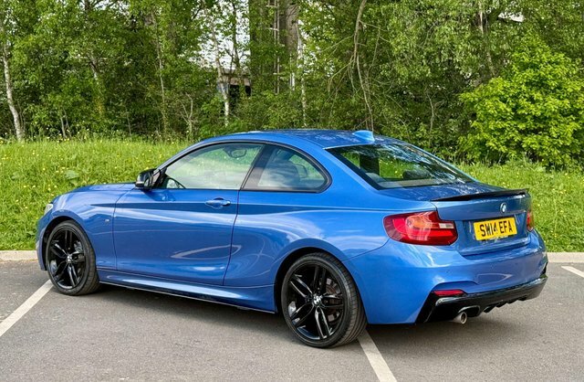 BMW 2 Series Coupe SW14EFA Blue #3