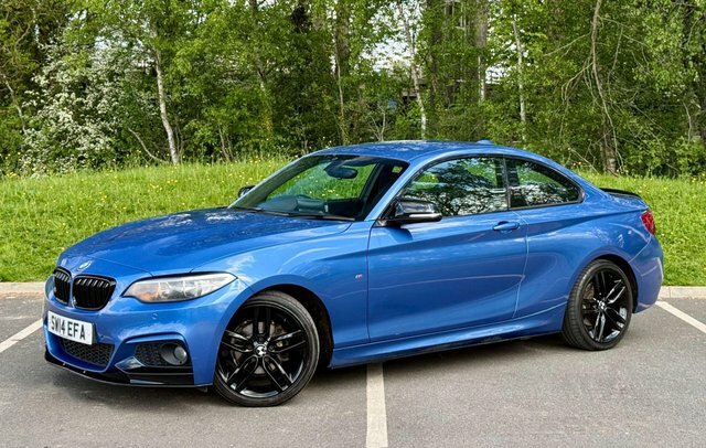 BMW 2 Series Coupe SW14EFA Blue #2