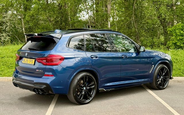 BMW X3 X3 M40d MJ19TPO Blue #4