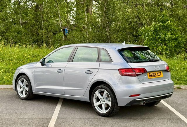 Audi A3 Hatchback GK66XCF Silver #3