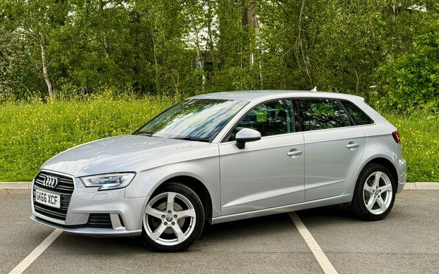 Audi A3 Hatchback GK66XCF Silver #2