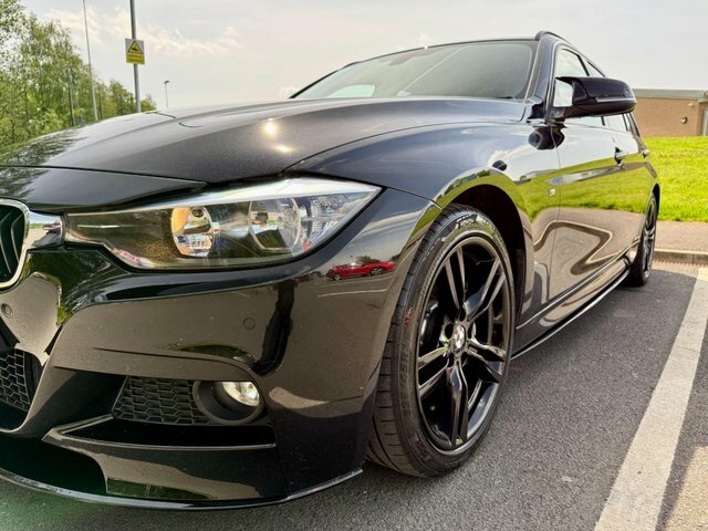 BMW 3 Series Estate HV15NUJ Black #5