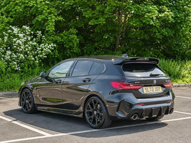 BMW 1 Series Hatchback SL72JSY Black #3
