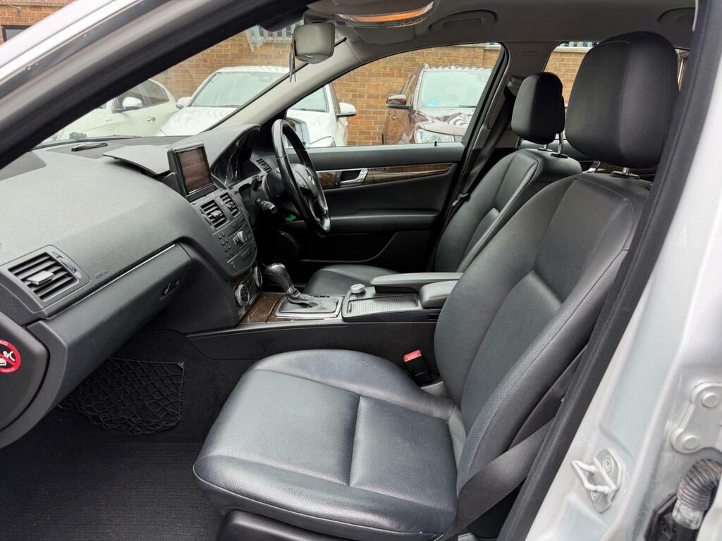 Mercedes-Benz C Class 2.1 C220 Cdi Blueefficiency Elegance Euro 5 YX64TFV Silver #5