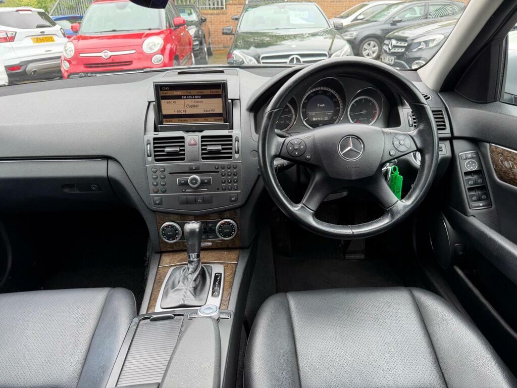 Mercedes-Benz C Class 2.1 C220 Cdi Blueefficiency Elegance Euro 5 YX64TFV Silver #4