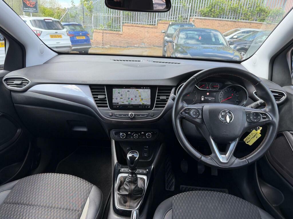 Vauxhall Crossland X 1.2 Turbo Business Edition Nav Euro 6 S S BF69UHV White #4