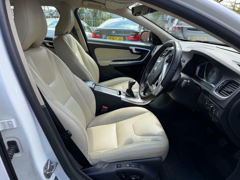 Volvo V60 2.0 D3 Se Lux Nav Euro 6 S S White #6