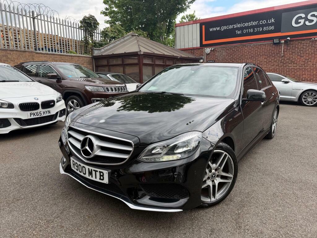 Mercedes-Benz E Class 2.1 E220 Bluetec Amg Line G-tronic Euro 6 S S Black