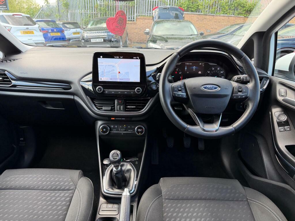 Ford Fiesta 1.0T Ecoboost Titanium Euro 6 S S YG19NZD White #4