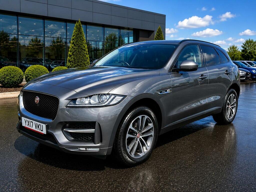 Jaguar F-Pace Suv 2.0 D180 R-sport Awd Euro 6 Ss 20 Grey