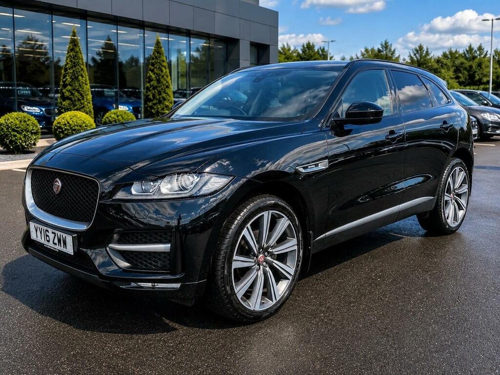 Jaguar F-Pace Suv 2.0 D180 R-sport Awd Euro 6 Ss 20 Black