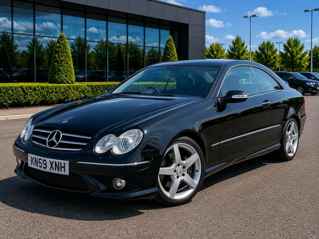 Mercedes-Benz CLK Coupe 3.0 Clk280 Sport 7G-tronic 200959 Black