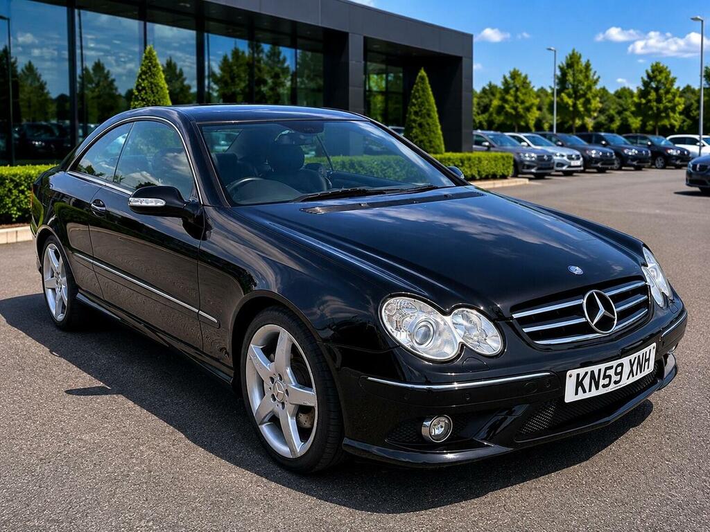 Mercedes-Benz CLK Coupe 3.0 Clk280 Sport 7G-tronic 200959 Black #3