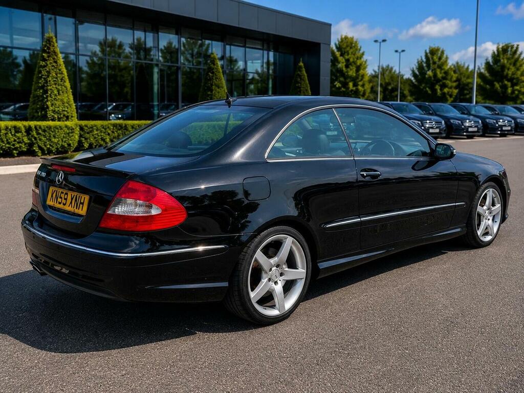 Mercedes-Benz CLK Coupe 3.0 Clk280 Sport 7G-tronic 200959 Black #4