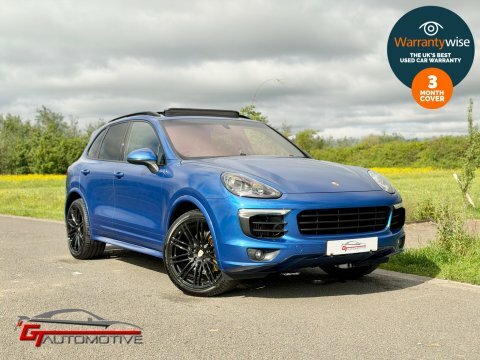 Porsche Cayenne 4.2 Td V8 Blue