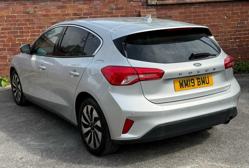 Ford Focus 1.0T Ecoboost Zetec Euro 6 S S WM19BMU Silver #4