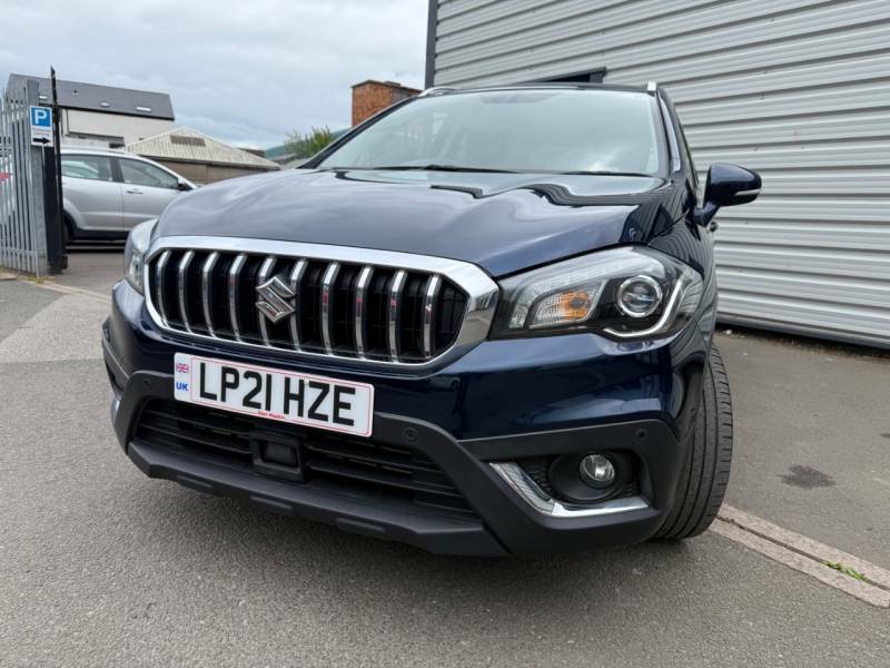 Suzuki SX4 S Cross 1.4 Boosterjet 48V Hybrid Sz-t - 2021 21 Blue #4