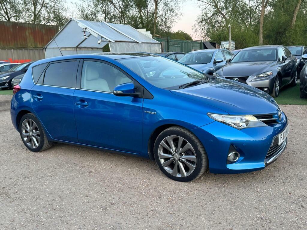 Toyota Auris 1.8 Vvt-h Excel Cvt Euro 5 S S Blue #4