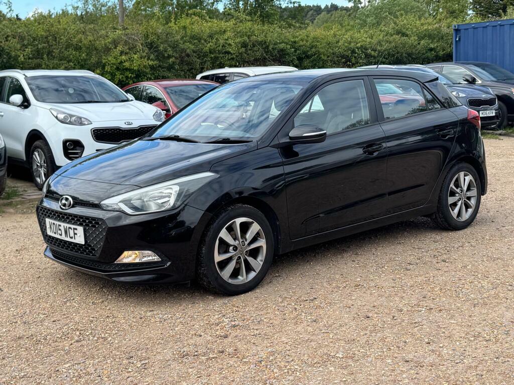 Hyundai I20 1.2 Blue Drive Se Euro 6 S S KO15WCF Black #2