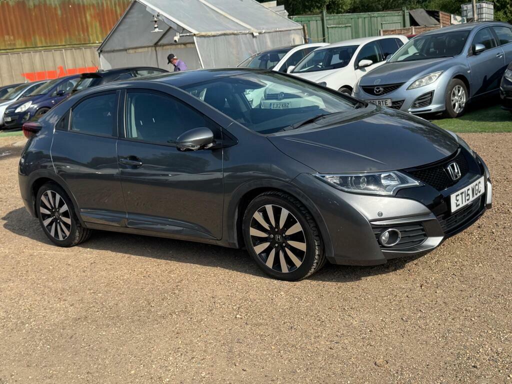 Honda Civic 1.4 I-vtec Se Plus Euro 6 S S ET15VGC Grey #4