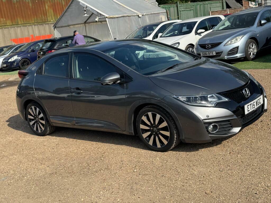 Honda Civic 1.4 I-vtec Se Plus Euro 6 S S ET15VGC Grey #6