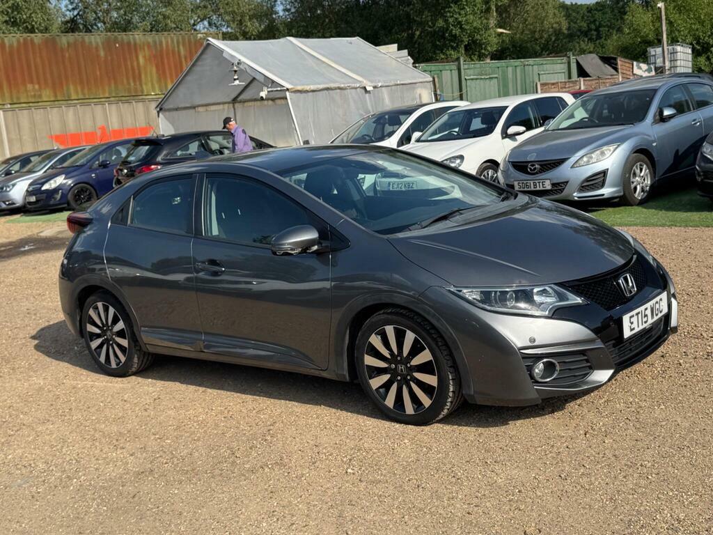 Honda Civic 1.4 I-vtec Se Plus Euro 6 S S ET15VGC Grey #5