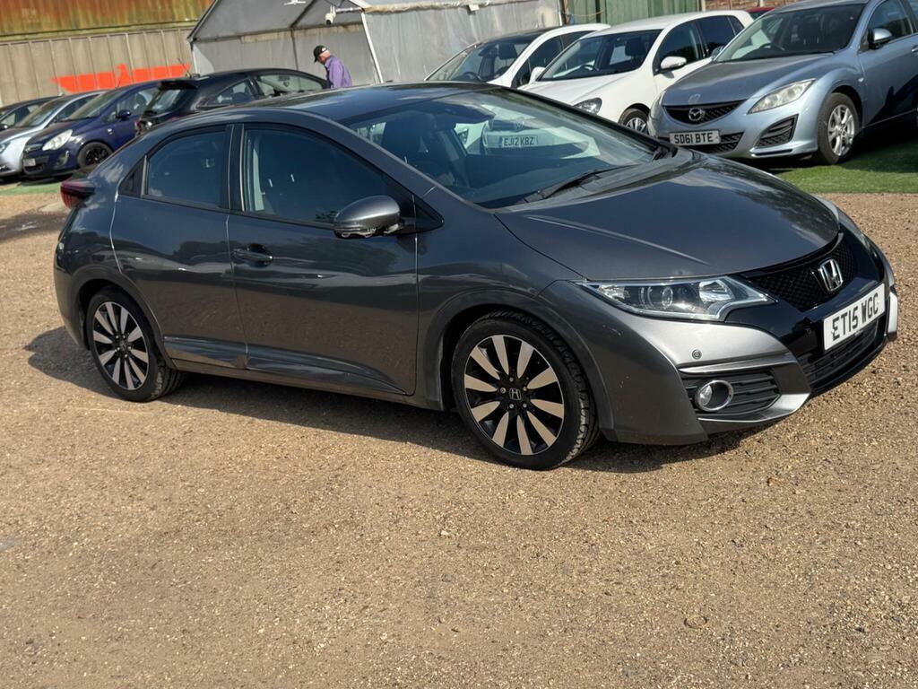 Honda Civic 1.4 I-vtec Se Plus Euro 6 S S ET15VGC Grey #2