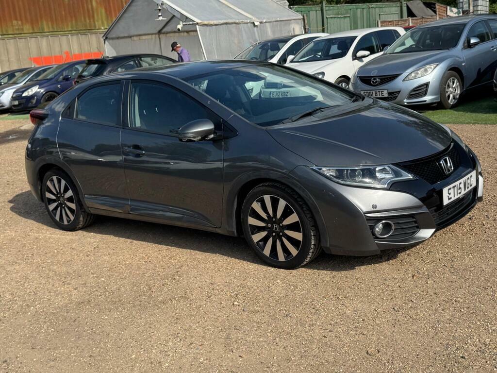 Honda Civic 1.4 I-vtec Se Plus Euro 6 S S Grey