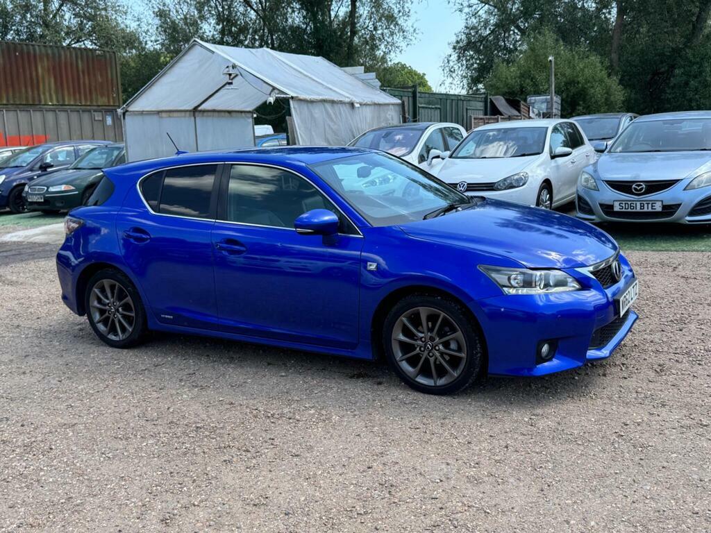 Lexus CT 1.8 200H F Sport Cvt Euro 5 S S Blue #2