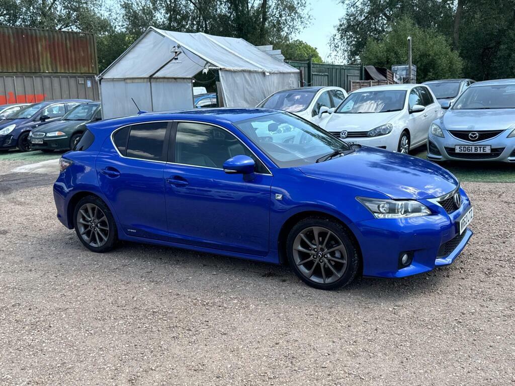 Lexus CT 1.8 200H F Sport Cvt Euro 5 S S Blue #4