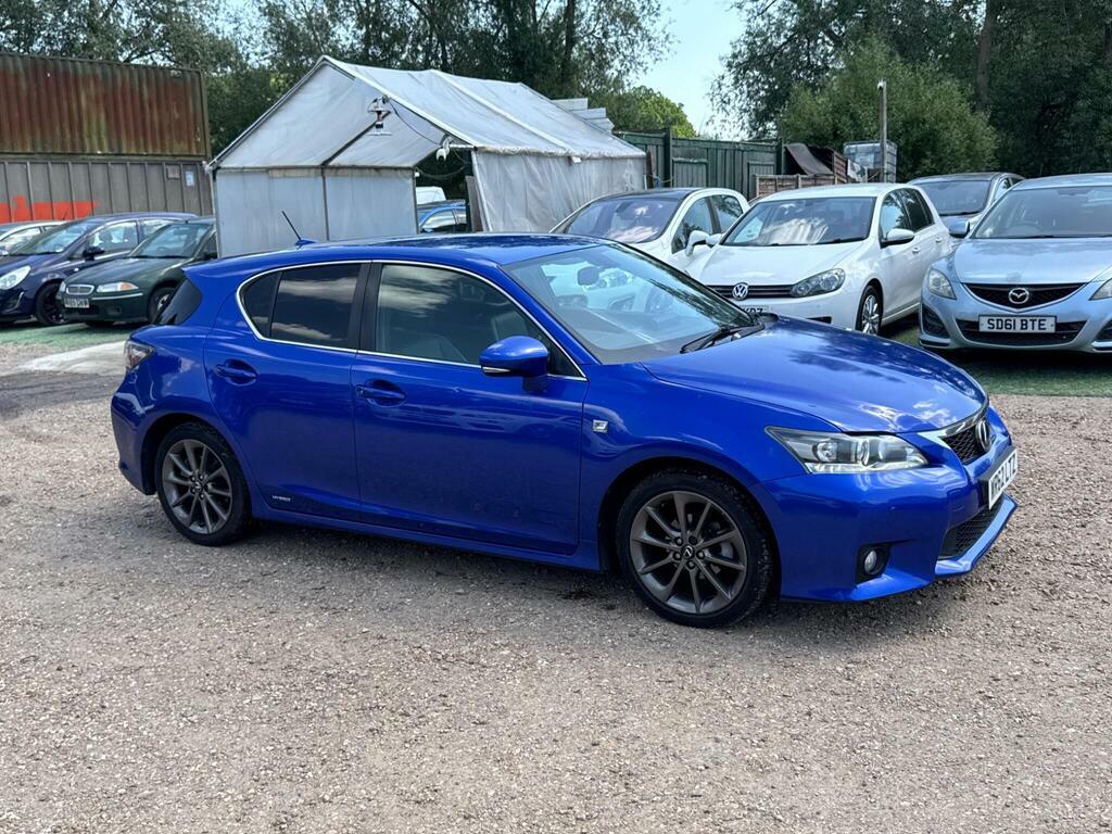 Lexus CT 1.8 200H F Sport Cvt Euro 5 S S Blue #5