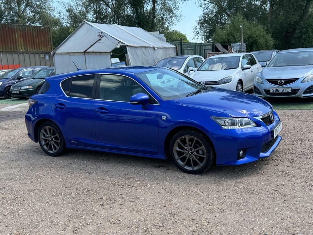 Lexus CT 1.8 200H F Sport Cvt Euro 5 S S Blue
