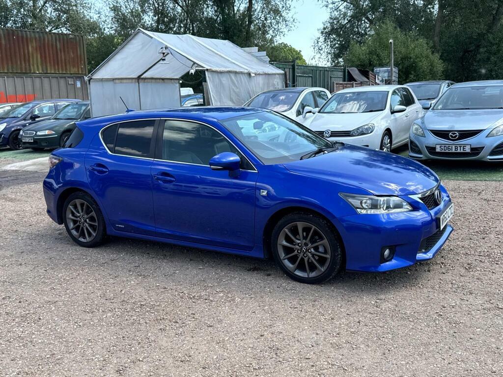 Lexus CT 1.8 200H F Sport Cvt Euro 5 S S Blue #3