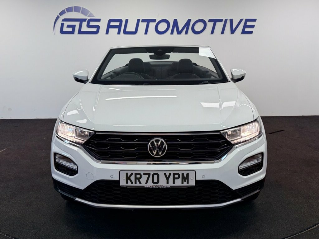 Volkswagen T-Roc Convertible KR70YPM White #5