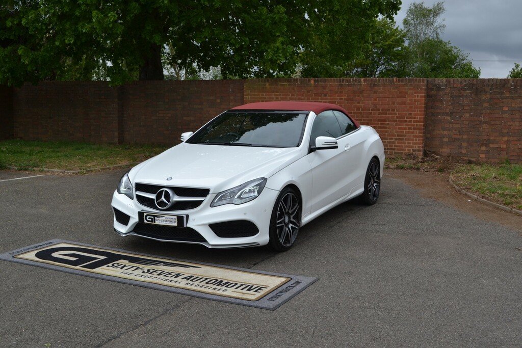 Mercedes-Benz E Class 3.0 E350d V6 Bluetec Amg Sport White