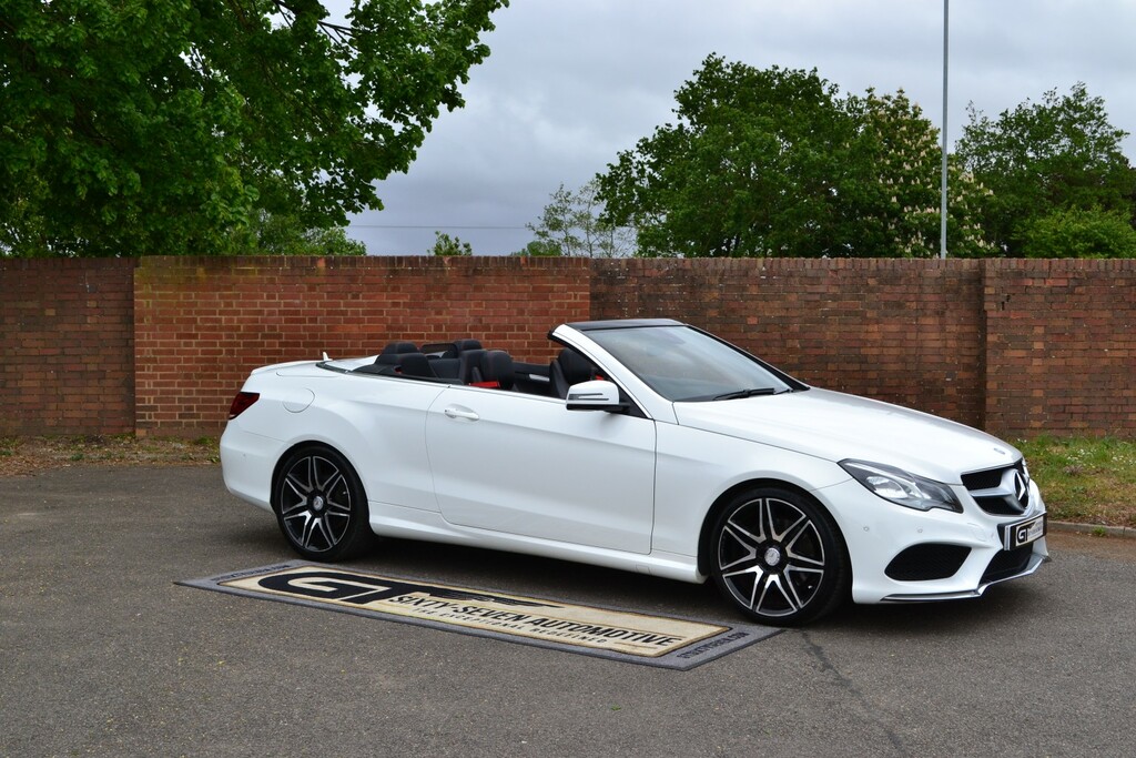 Mercedes-Benz E Class 3.0 E350d V6 Bluetec Amg Sport White #5