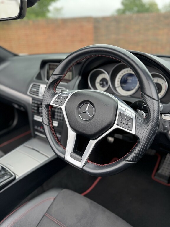 Mercedes-Benz E Class 3.0 E350d V6 Bluetec Amg Sport White #2