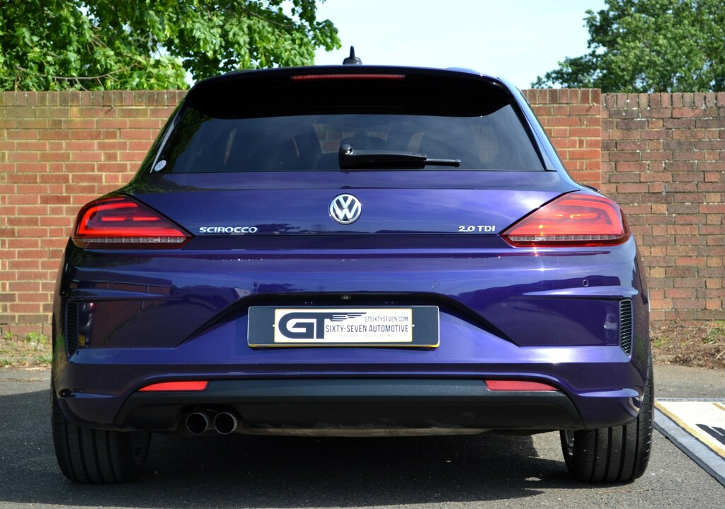 Volkswagen Scirocco 2.0 Tdi Bluemotion Tech R-line Purple #6