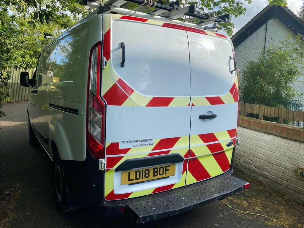 Ford Transit Custom Panel Van 2.0 320 Ecoblue L1 H1 Euro 6 20181 LD18BOF White #3