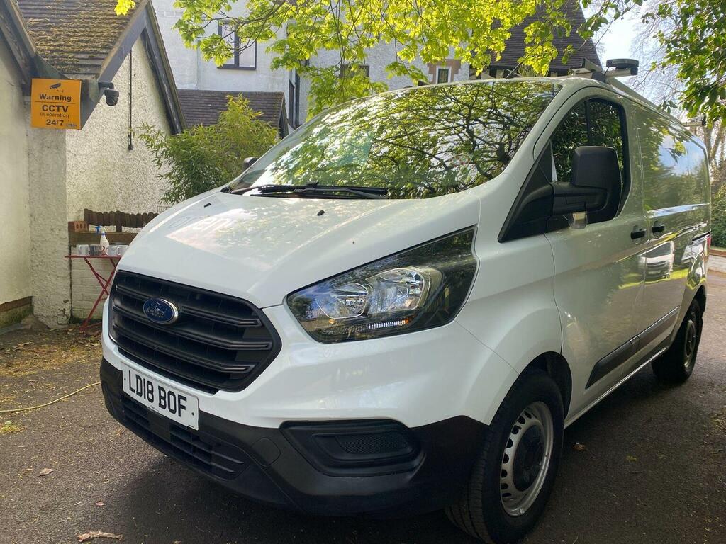 Ford Transit Custom Panel Van 2.0 320 Ecoblue L1 H1 Euro 6 20181 LD18BOF White #4