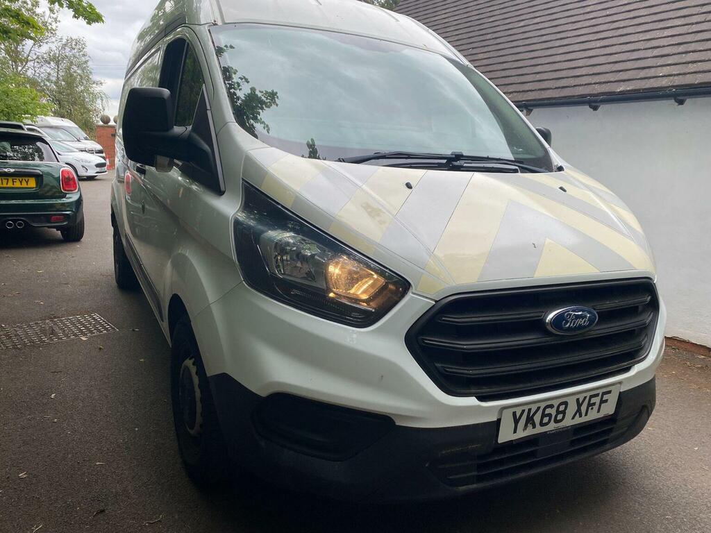 Ford Transit Custom Panel Van 2.0 320 Ecoblue L2 H2 Euro 6 20186 YK68XFF White #6