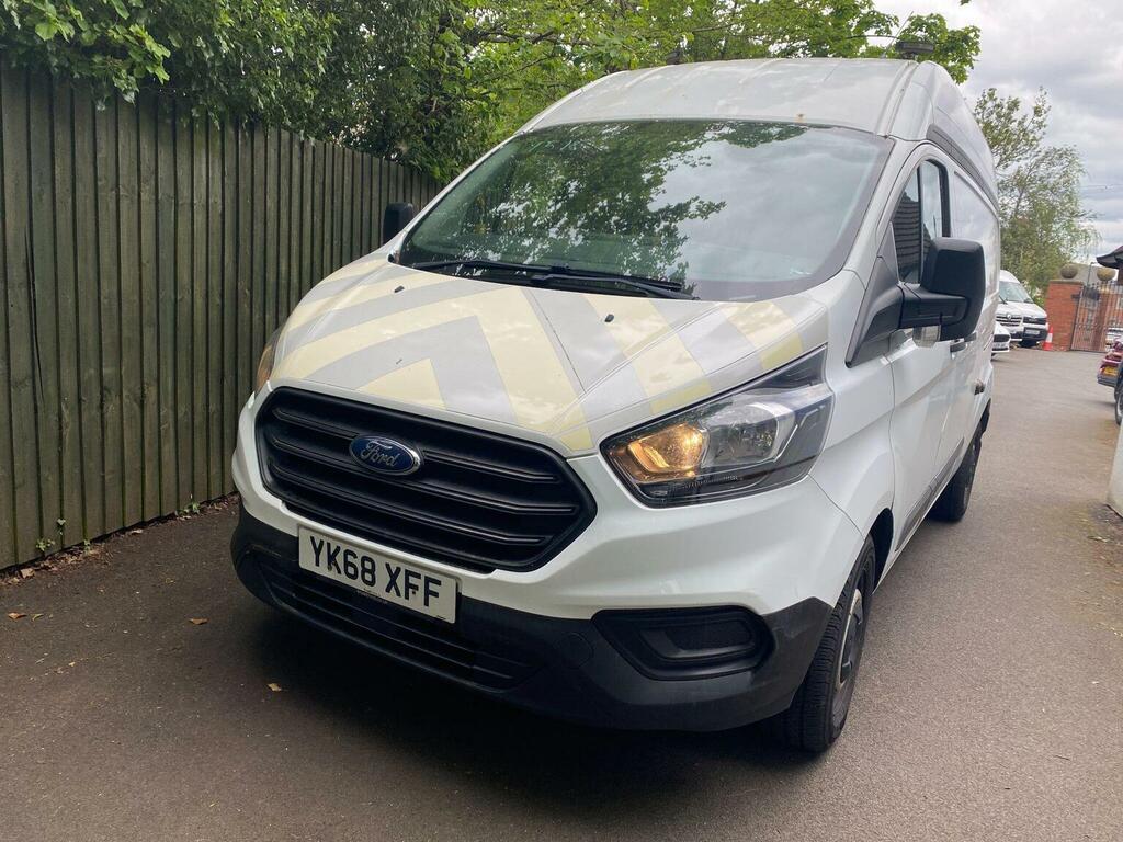 Ford Transit Custom Panel Van 2.0 320 Ecoblue L2 H2 Euro 6 20186 YK68XFF White #4