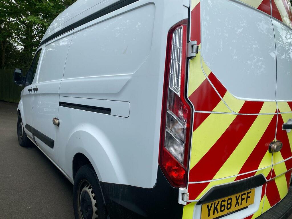 Ford Transit Custom Panel Van 2.0 320 Ecoblue L2 H2 Euro 6 20186 YK68XFF White #2