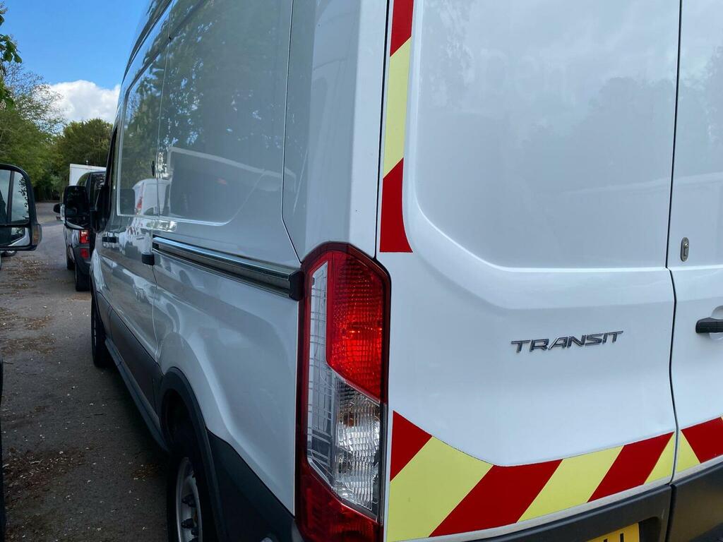 Ford Transit Custom Panel Van 2.0 350 Ecoblue Fwd L2 H3 Euro 6 20 LG18FVJ White #4