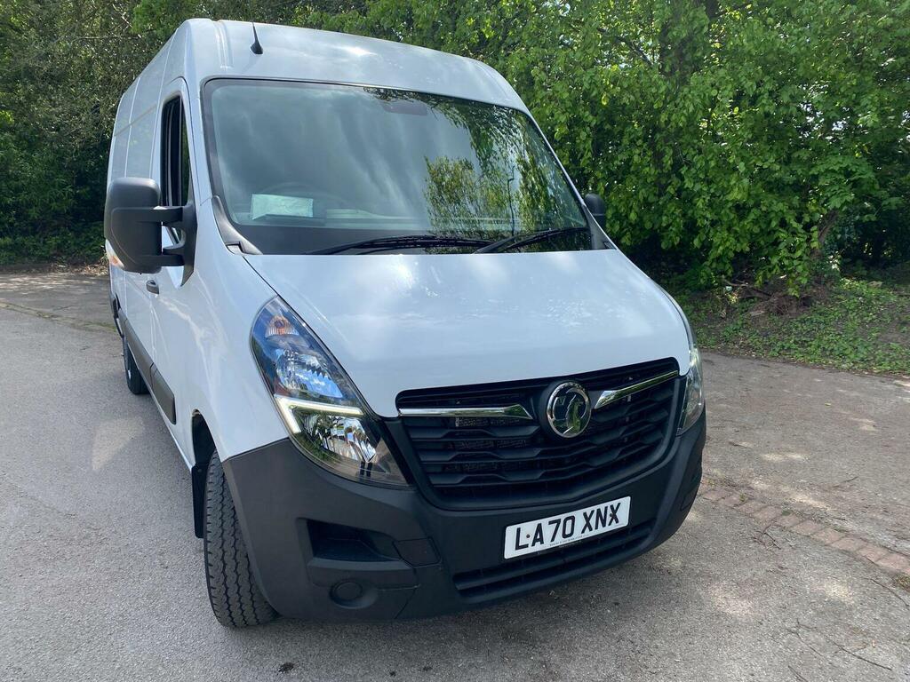 Vauxhall Movano Panel Van 2.3 Cdti 3500 Biturbo Edition Fwd L2 H2 LA70XNX White #2