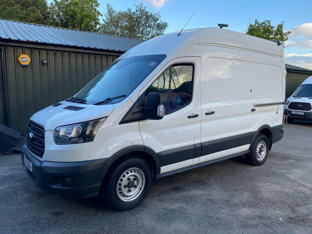 Ford Transit Custom Panel Van 2.0 350 Ecoblue Fwd L2 H3 Euro 6 20 LF19BSG White #2